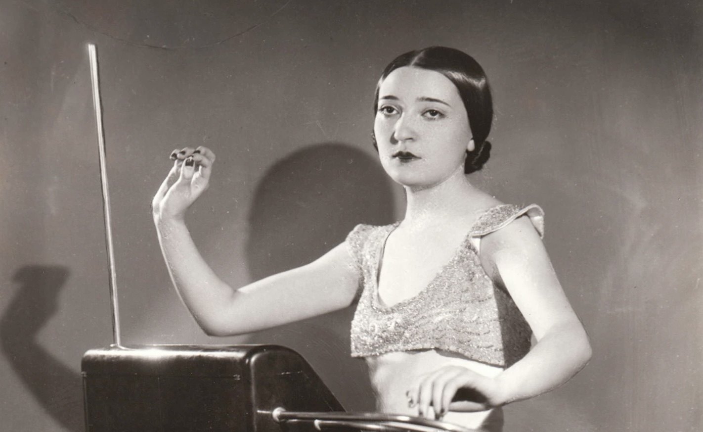 Historical photograph of Clara Rockmore.