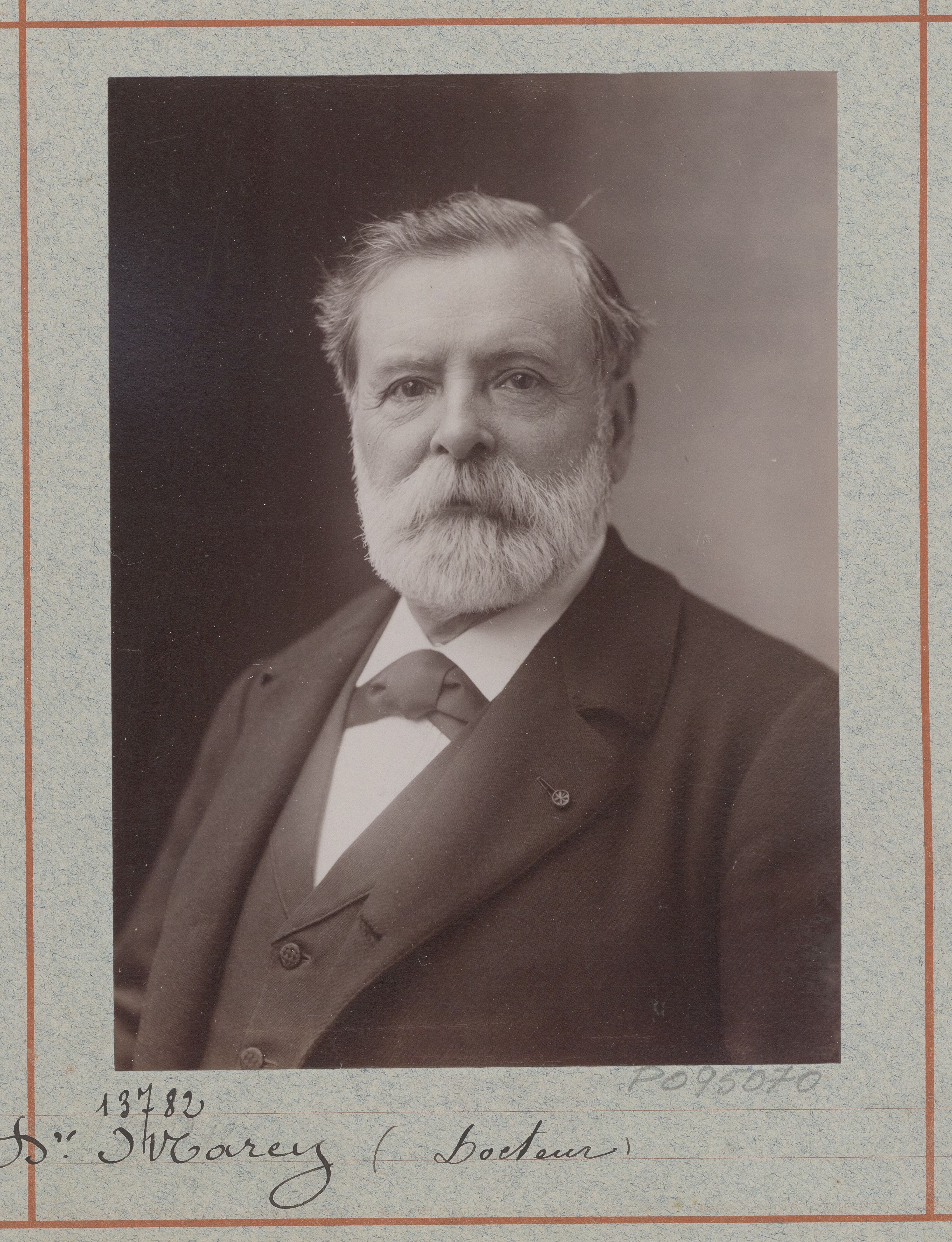Historical photograph of Étienne-Jules Marey.
