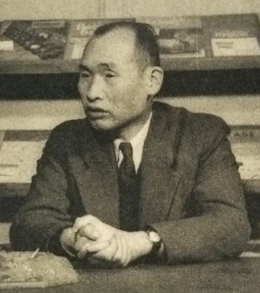 Historical photograph of Kenjiro Takayanagi.
