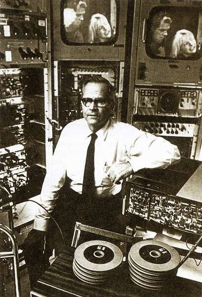 Historical photograph of Peter Carl Goldmark.