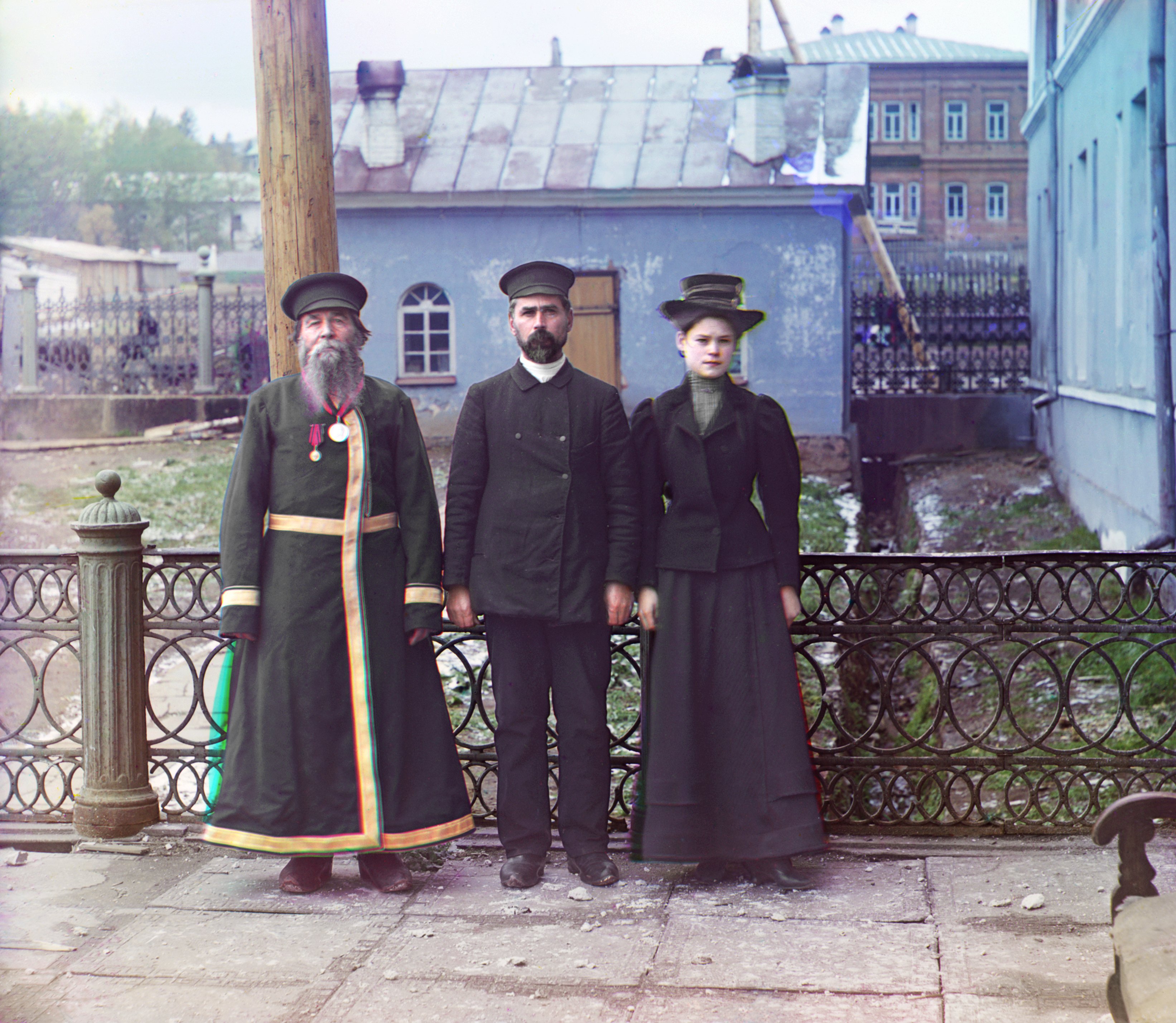 Historical photograph of Sergei Prokudin-Gorsky.
