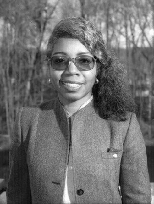 Historical photograph of Valerie Thomas.